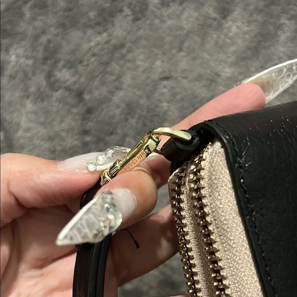 Kate Spade Black and Tan Wristlet - Picture 6 of 7